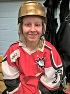 #21 Camilla Tuomi sai joukkueen kultakypärän sunnuntaina. 